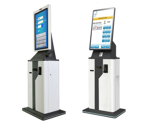 comprar Kiosco de registro de acero al carbono Kiosco de información de aeropuerto de pie online manufacture