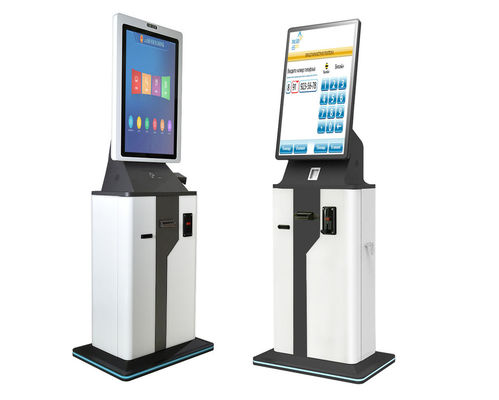 comprar Terminal de pantalla táctil del escáner QR del quiosco de las actividades bancarias del autoservicio de 27 pulgadas online manufacture