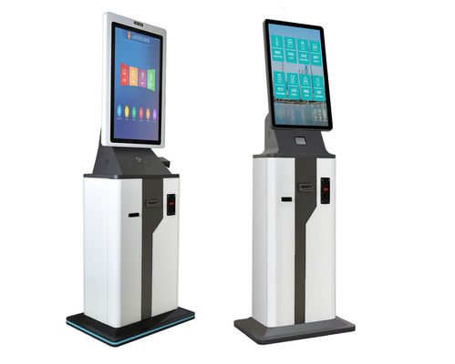 comprar Sistema de quiosco de facturación de aeropuerto de acceso en línea con lector de tarjetas e impresora online manufacture