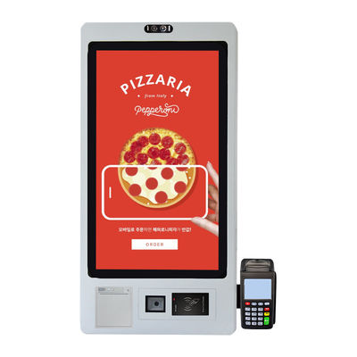 comprar Máquina de pago de facturas de autoservicio para pedidos de restaurantes con pantalla LCD de 32 pulgadas online manufacture