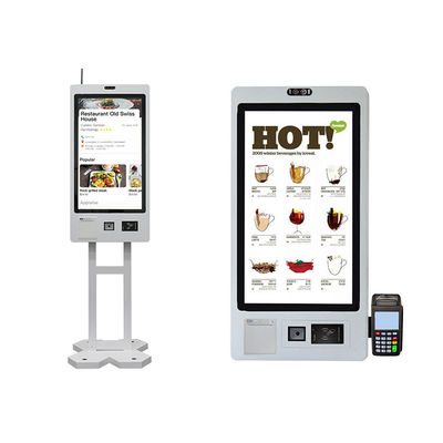 comprar Servicio del uno mismo de la máquina del quiosco del restaurante de los alimentos de preparación rápida que ordena 32 pulgadas online manufacture