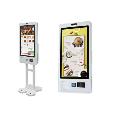 comprar Self Service Order Payment Interactive Touch Screen Kiosk Self Pay Machine Barcode Scanner Ticket Printer Ordering Kiosk online manufacture