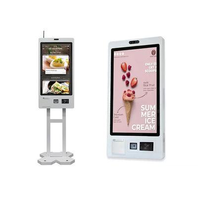 comprar Pago de pedidos de alimentos en interiores Quiosco Máquina POS Restaurante Con pantalla táctil capacitiva Quioscos de pago auto-pedidos Kisok online manufacture