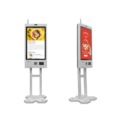 comprar Montado en la pared / en el piso Autoservicio de pie Quiosco de pedido Toque capacitivo para restaurante online manufacture