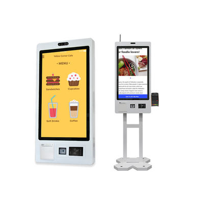 comprar 32' Supermercado de autoservicio Quioscos de pedidos de alimentos montados en la pared / escritorio / vertical online manufacture