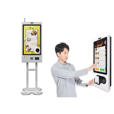 comprar Servicio HD 1080P del uno mismo de la máquina del quiosco de la orden del restaurante de la posición de la pantalla táctil online manufacture
