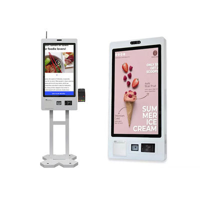 comprar Quiosco terminal del pago de los alimentos de preparación rápida Lcd Autoservicio que ordena el quiosco interactivo de la pantalla táctil online manufacture