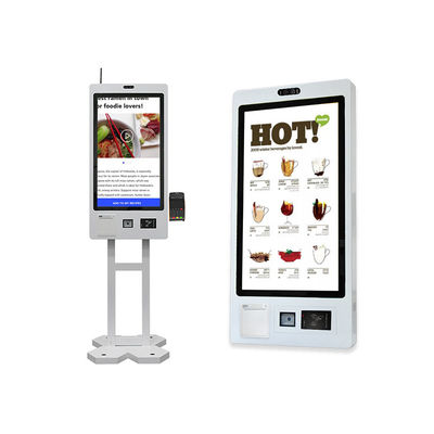 comprar El pago y envío del uno mismo del pedido de la comida trabaja a máquina la exhibición del quiosco de la pantalla táctil de 32 pulgadas online manufacture