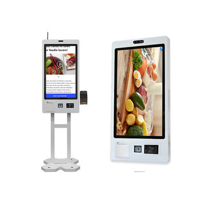 comprar Quiosco del registro del visitante del servicio del uno mismo máquina que ordena de los alimentos de preparación rápida de 19 pulgadas online manufacture