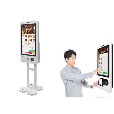 comprar Quiosco de los alimentos de preparación rápida del quiosco de la recepción del servicio del uno mismo del pago orden capacitiva de 24 pulgadas para el cine online manufacture