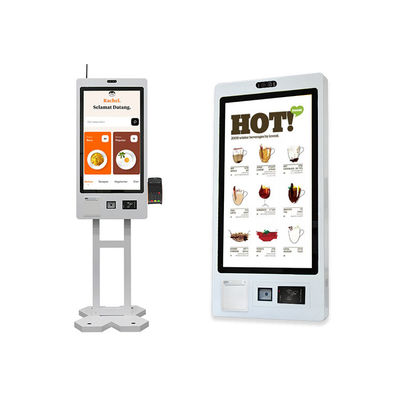 comprar Terminal de pago automático independiente Montaje en pared Pantalla táctil de quiosco de pago de 32 pulgadas online manufacture