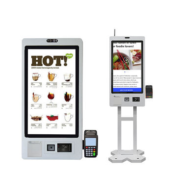comprar Máquina de pedido de comida rápida de sistemas de posición de máquina de cajero automático de 32 pulgadas online manufacture