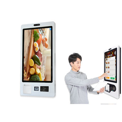 comprar máquina de pago automático del sistema POS del quiosco de la máquina del cajero automático de 32 pulgadas online manufacture