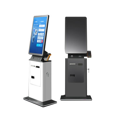 comprar Máquina automática de auto-pedido con pantalla táctil Quiosco de auto-pago con impresora, escáner y cámara online manufacture
