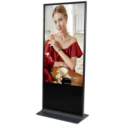 comprar Soporte del piso quiosco de la señalización de 43 de la pulgada del Lcd de la pantalla táctil Digitaces del tótem que hace publicidad de la exhibición online manufacture
