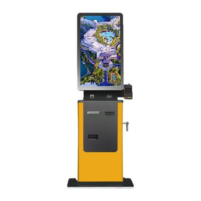 comprar Impresora térmica de pantalla táctil Quiosco interactivo de pago en efectivo para cajeros automáticos de hoteles online manufacture