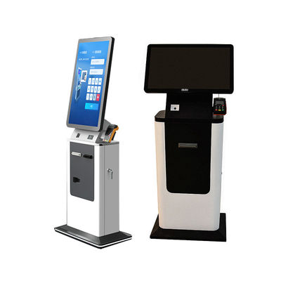 comprar Crtly 32 pulgadas Terminal de soporte de piso con pago Quiosco de autoservicio con cámara lector de tarjetas recibo impresora Quiosco de pago online manufacture