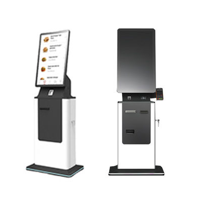 comprar Self Service Passport Scanner Boarding Pass Printing Machine Floor Stand Hotel Check in Cash Payment Kiosk Option Including SDK online manufacture