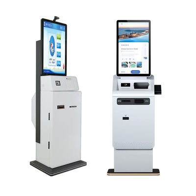 comprar Quioscos de pago por cuenta propia Impresora de billetes con capacidad táctil Quioscos de pago para hoteles aeropuerto online manufacture