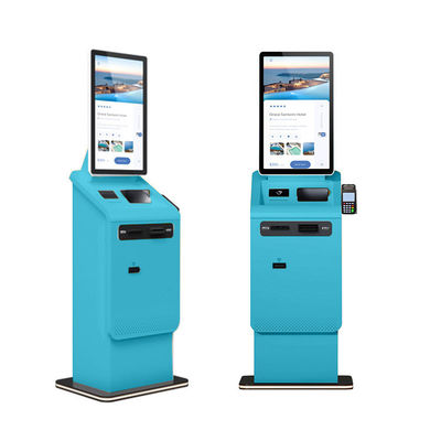 comprar Quiosco de autoservicio Interactivo con pantalla táctil Acceptor de efectivo Cambiador de divisas Quiosco de pago de autoservicio online manufacture