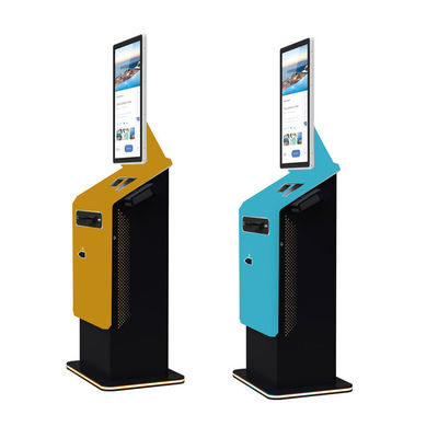 comprar Quiosco de autoservicio Máquina de cambio de efectivo táctil Impresora de billetes Dispensador de efectivo Pagos Quiosco de aceptación de efectivo online manufacture