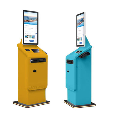 comprar Quiosco de pantalla táctil de pie Quiosco de autoservicio factura de pago Máquina de billetes Estación de autobuses Quiosco de pago Quiosco Acceptor de efectivo online manufacture