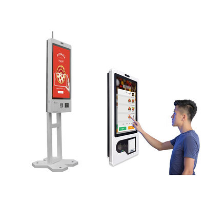 comprar Quiosco de autoservicio de la pantalla táctil con el quiosco del pago de la conectividad del Wi-Fi del escáner del código de barras con accetor de la cuenta online manufacture