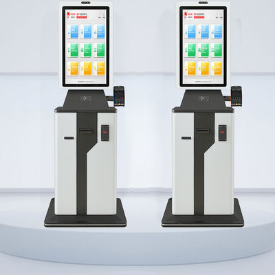 comprar Quioscos de máquinas expendedoras de billetes de pago simplificados con pantalla táctil online manufacture
