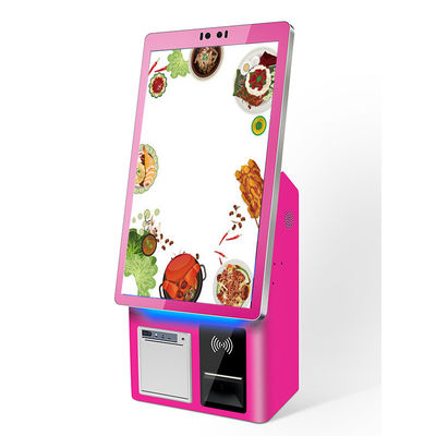 comprar 21.5 pulgadas Sistema de kiosco de tickets de la terminal de autoservicio online manufacture