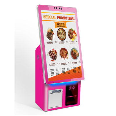 comprar Quiosco de autoservicio de color personalizado Pantalla de 21.5 pulgadas con piezas opcionales Código QR/RFID online manufacture