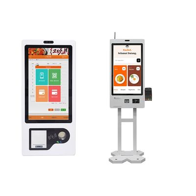 comprar Instalación colgante en la pared Quiosco de autoservicio Impresión de boletos y color personalizado online manufacture