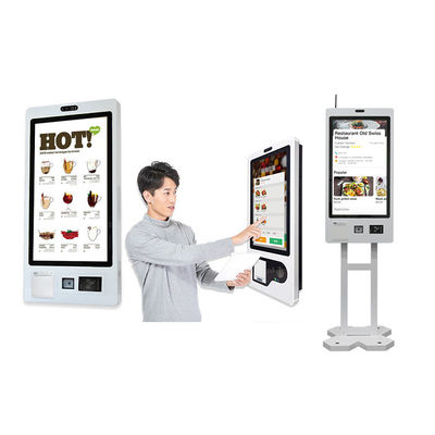 comprar Auto-registro comida rápida auto-servicio de pedidos quiosco de 27 pulgadas máquina de pantalla táctil online manufacture