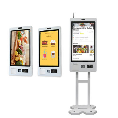 comprar Quiosco de pedidos de Android montado en la pared Restaurante Máquina de pedidos de comida con pantalla táctil online manufacture
