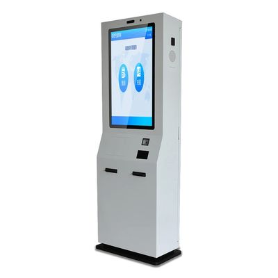 comprar Máquina de venta de boletos con pantalla táctil LCD acepta pago en efectivo con tarjeta de crédito móvil online manufacture