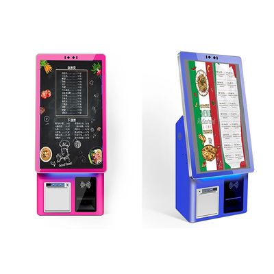 comprar Quiosco de pantalla táctil interactiva multilingüe con caja metálica para pantalla de señalización digital online manufacture
