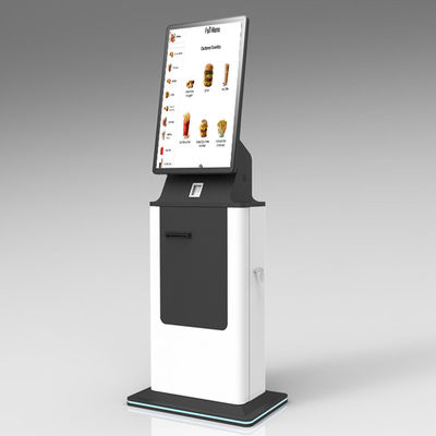 comprar Interfaz táctil capacitiva Quiosco de auto pago con seguridad biométrica y pago con tarjeta de crédito online manufacture