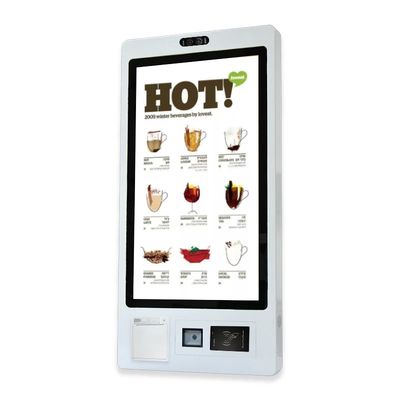comprar Quiosco de autoservicio táctil con impresora de boletos y lector multifunción online manufacture