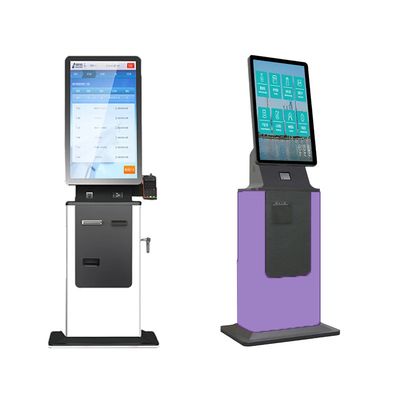 comprar 21.5 Quiosco de control de papel térmico con caja de acero y capacitiva online manufacture