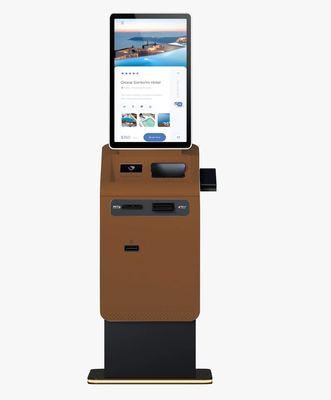 comprar Quiosco de autoservicio de impresora térmica con cámara de escáner de códigos de barras y soporte de código QR / RFID online manufacture