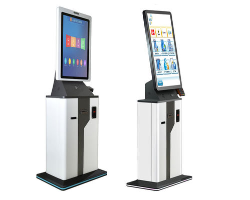 Respuesta rápida de la máquina de quiosco de registro de hotel Multi Touch