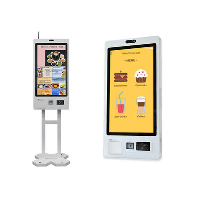 Restaurante de comida rápida de autoservicio Quiosco de pedidos Máquina de correo con pantalla táctil Pagos sin efectivo Terminal Quiosco de pago