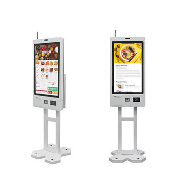 Interactivo de autoservicio de pago automático de pantalla táctil quiosco McDonalds máquina de pedido automático señalización digital para restaurantes
