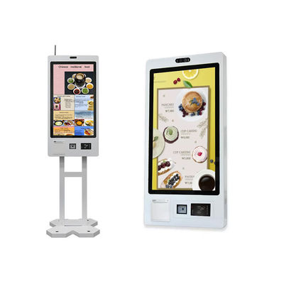 Hoteles Aeropuertos Self Check In Kiosk con impresora térmica / pantalla táctil de 32 pulgadas