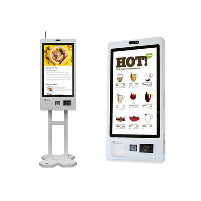 32 Pantalla táctil Comida rápida de autoservicio Quiosco de pedido de autoservicio Quiosco de pago con software de pedido