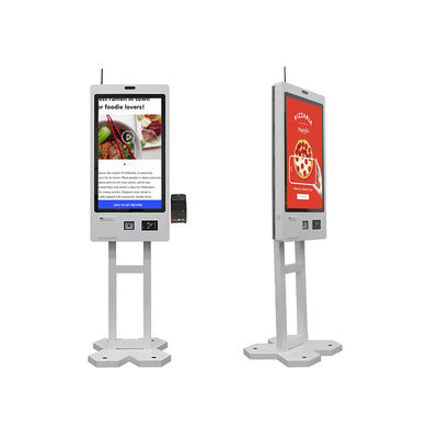 Pago capacitivo de la posición del software del pedido del uno mismo de los quioscos del servicio del uno mismo de la orden de la comida del tacto