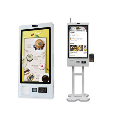 Pedidos de pago de quiosco de máquinas de autopago de comestibles de 32 pulgadas