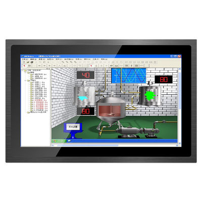 15 pulgadas PC del panel de la pantalla táctil del ordenador de 19 pulgadas rugosa todo en un Front Industrial