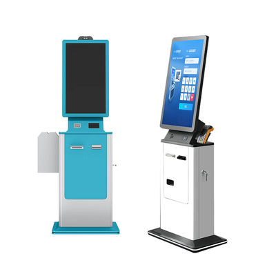 Touch Screen Hotel Automatic Payment Terminal Kiosk Cash Check in Self Service Terminal Self Service Kiosk