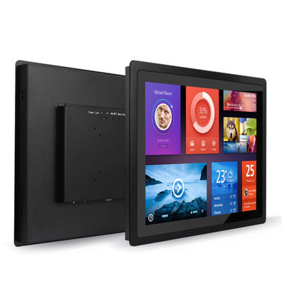 10 12 15 17 19 21 pantalla táctil industrial del Lcd de la PC del panel de Android Ip65 de la pulgada