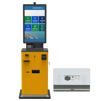 El depósito retira el quiosco de la pantalla táctil del banco del efectivo, máquina inalámbrica del cajero automático de SDK